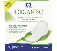 Organyc Pads Heavy Flow, Pack of 10, B003ART1JG