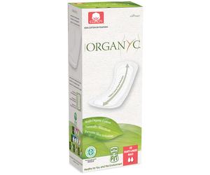 Organyc Panty Liners - Extra Long - Pack of 20