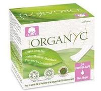 ORGANYC Organic Cotton Panty Liners Folded Light Flow Box of 24