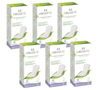 Organyc 100% Organic Cotton Panty Liners for Sensitive Skin, Light Plus, 144 Count