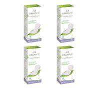 Organyc Stesi Briefs Protector in Certified 100% Organic Cotton, 4 Packs of 24 Units, Total 96 Units