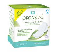 Organyc Super Flow Overnight Pads - 7 Pads