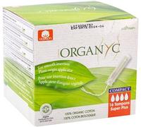 Organyc Compact Tampons with Applicator Organic Cotton Super Plus 16 per pack