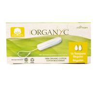 Organyc, Tampons, 16 Regular Absorbency Tampons
