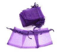 Organza Bags，Small drawstring bag， 100Pcs Jewelry Packaging Bag 7x9 cm Organza Bags Storage Makeup Wedding Drawstring Pouches