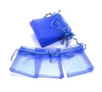 Organza Bags，Small drawstring bag， 100Pcs Jewelry Packaging Bag 9x12cm Organza Bags Storage Makeup Wedding Drawstring Pouches