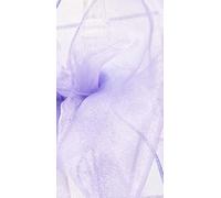 Organza Fabric 1.5m Wide Sold Per Meter Cut by The Yard Perfect for Swagging Draping Wedding Decor Crafts (Lilac/Purple)