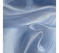 Organza Fabric 1.5m Wide Sold Per Meter Cut by The Yard Perfect for Swagging Draping Wedding Decor Crafts (Blue/Purple)