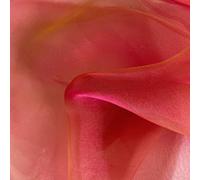 Organza Fabric 1.5m Wide Sold Per Meter Cut by The Yard Perfect for Swagging Draping Wedding Decor Crafts (Burgundy/Gold)