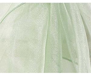 Organza Fabric 1.5m Wide Sold Per Meter Cut by The Yard Perfect for Swagging Draping Wedding Decor Crafts (Mint)