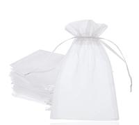 Organza Gift Bags 120 pcs 10x15cm, Amison Wedding Favour Bags Party Gift Wrap Bags Candy Bag Jewelry Pouch with Drawstring
