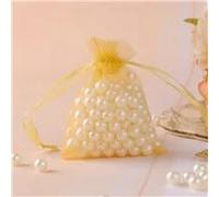Organza pouch bulk, Organza Sachet Bags 5X7CM 100pcs/Lot Random Mixed Color Drawstring Small Jewelry Bags for Rings Necklace Packaging(Gold)