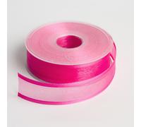 Organza Ribbon : 25mm : Cerise