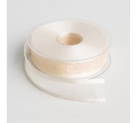 Organza Ribbon : 25mm : Ivory