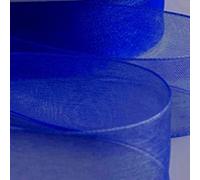 Organza Ribbon. Scrapbooking, Gift Wrapping, Home Deco. Party Decoration 46 Meters / 50 Yards Rolls (Royal Blue)