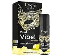 Orgie Dual Vibe - unisex liquid vibrator - Gin & Tonic (15 ml)