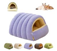 Orgonite Cozy Cat Bed, Cat Beds for Indoor Cats, Hideaway Pet Bed with Cover Cave, 360° Nesting Design, Removable Washable Warm Pets Nest for Cats and Small Dogs