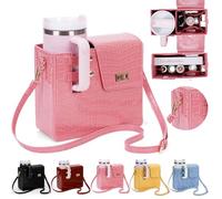 Orgonite Portable Shoulder Bag for Stanley Sports Shoulder Bags, Stanley Cup Bag Water Bottles Carry Bag for Stanley Cup Accessories, B01 Pink