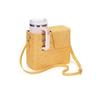 Orgonite Portable Shoulder Bag for Stanley Sports Shoulder Bags, Stanley Cup Bag Water Bottles Carry Bag for Stanley Cup Accessories, C02 Yellow