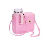 Orgonite Portable Shoulder Bag for Stanley Sports Shoulder Bags, Stanley Cup Bag Water Bottles Carry Bag for Stanley Cup Accessories, A01 Pink, Casual