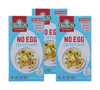 Orgran No Egg (Egg Replacer) Mix - 200g | Vegan & Gluten-Free | Natural Egg Substitute for Baking | Equivalent to 66 Eggs | Dairy-Free, Nut-Free, GMO-Free |from SuperfoodUK (Pack of 3)