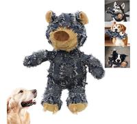 Orgrul 2024 Upgraded Indestructible Robust Bear, Indestructible Dog Toys For Large Dogs, Strong Dog Toys, Dog Teddy Toy For Pets, For Aggressive Chewers (Blue, Small)