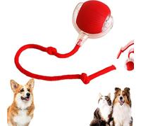 Orgrul Powerball 2.0 Cat and Dogs, Chewie Rolling Ball, Smart Cat Toy Ball, Chewy Viral Rolling Ball for Dog Cat, Chewie Viral Dog Ball, Chewie Viral Roller Ball, Red