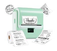 ORGSTA T003 Label Maker Thermal Bluetooth and USB 20mm - 75mm Portable Printer Mini Handheld 2000 mAh Shipping label Making Machine with Tape