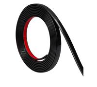 Orgthin Peel and Stick Trim, Matte Black Flexible PVC Self Adhesive Moulding Strip, Waterproof Wall Trim, Tile Edge, Mirror
