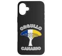Orgullo Canario Drago Canary Islands Flag Islander Pride Case for iPhone 16 Plus