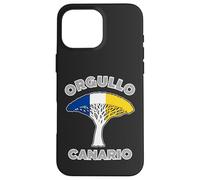 Orgullo Canario Drago Canary Islands Flag Islander Pride Case for iPhone 16 Pro Max