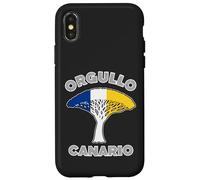 Orgullo Canario Drago Canary Islands Flag Islander Pride Case for iPhone X/XS