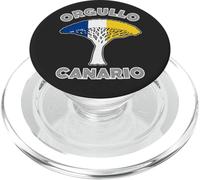 Orgullo Canario Drago Canary Islands Flag Islander Pride PopSockets PopGrip for MagSafe