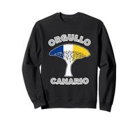 Orgullo Canario Drago Canary Islands Flag Islander Pride Sweatshirt