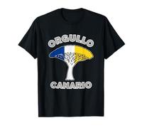 Orgullo Canario Drago Canary Islands Flag Islander Pride T-Shirt