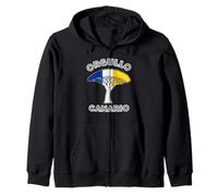 Orgullo Canario Drago Canary Islands Flag Islander Pride Zip Hoodie