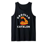 Orgullo Catalán Bandera De Cataluña Flag Catalonian Pride Tank Top