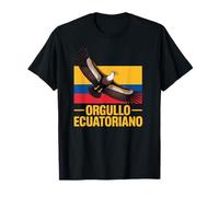 Orgullo Ecuatoriano Ecuador Andean condor Ecuadorian flag T-Shirt