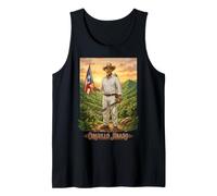 Orgullo Jíbaro Puerto Rico Flag Coqui Heritage Tank Top