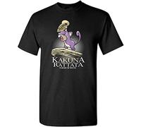 Orgullo Kakuna Rattata It Means No Worries T-Shirt Blacks