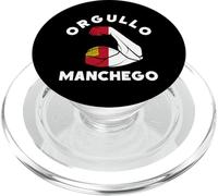 Orgullo Manchego Bandera De Castilla-La Mancha Flag Pride PopSockets PopGrip for MagSafe