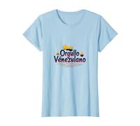 Orgullo Venezulano Patriotic Symbol for Proud Citizens T-Shirt, Women, Baby Blue, L