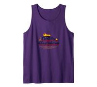 Orgullo Venezulano Patriotic Symbol for Proud Citizens Tank Top, Men, Purple, S
