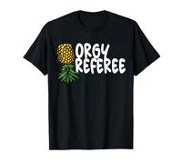 Orgy Referee Swinger Party Upside Down Pineapple T-Shirt