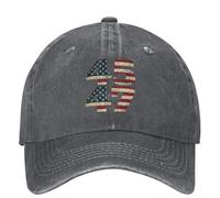 ORHFHVW Baseball Cap 45 47 Trump 2024 President Fitted Retro Unisex Men Trucker Hat Sun Visors Hunting Camping s Gift Idea Birthday Gift