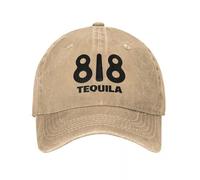 ORHFHVW Baseball Cap 818 Tequila Black Logo Denim Wine Outdoor Gym Hip Hop Hats Summer Women Men y2k Retro Sunscreen sbirthday Gift