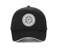ORHFHVW Baseball Cap All-Seeing Evil Eye Illuminati Men hat Cool Summer Ventilation Hip hop Hats Vintage Egypt Pyramid Illuminati Baseball Cap gorrasports Gifts