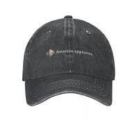 ORHFHVW Baseball Cap Astarion Approves BG3 Vintage Distressed Denim Washed Baldurs Gate Sun Cap for Men Outdoor Running Golf Caps Hat Birthday Gift