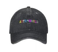 ORHFHVW Baseball Cap Astroworld Cactus-Jack Hiphop Unisex Distressed Washed Hats Cap Classic Outdoor Running Golf Headwear Birthday Gift