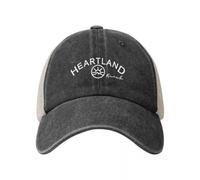 ORHFHVW Baseball Cap Heartland, Heartland Ranch Cowboy Mesh Fashion Beach Birthday dad hat Funny hat Caps Male Women's Birthday Gift